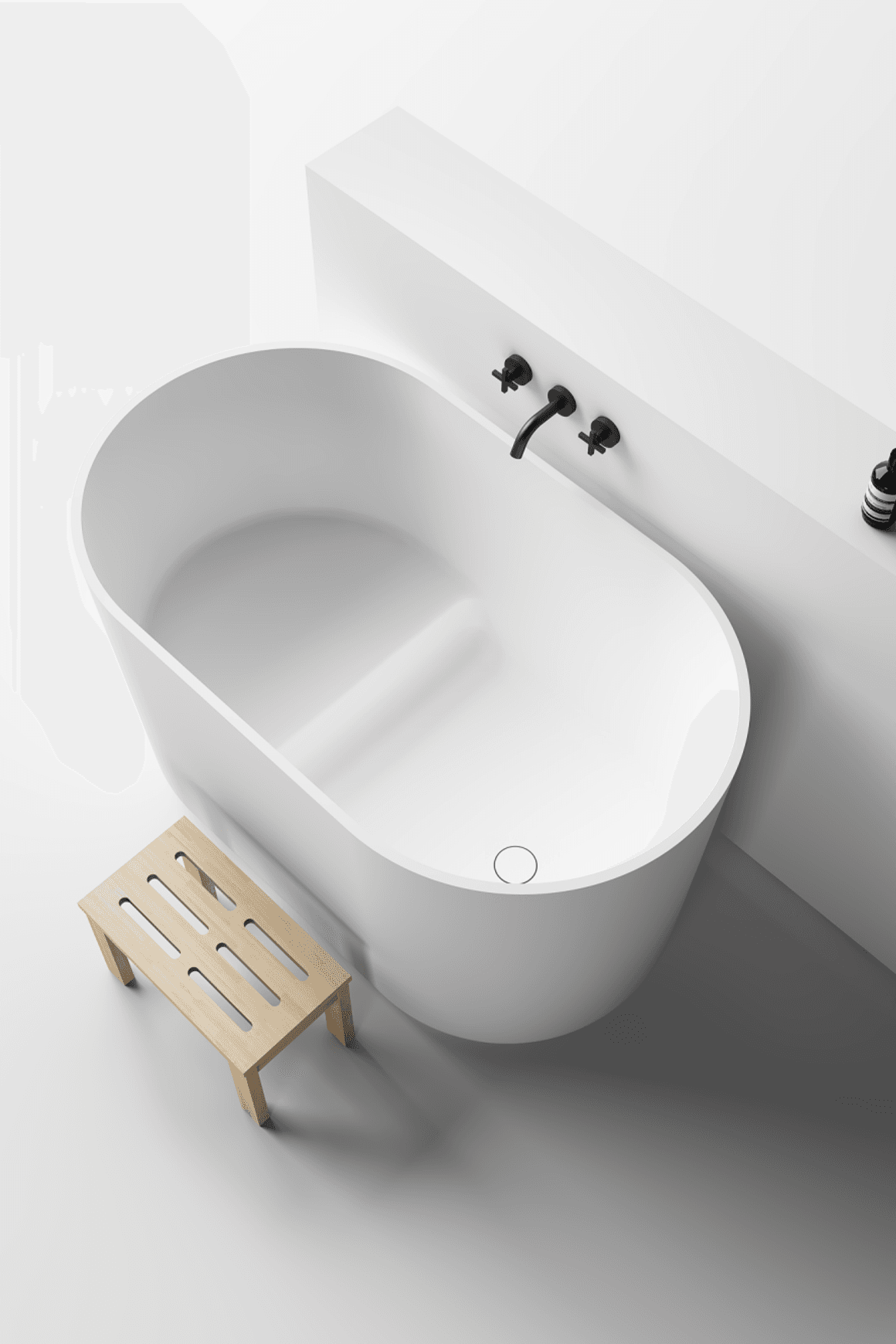 Toka Lite Seren - Japanese Stone Bath - 1300mm - ST93