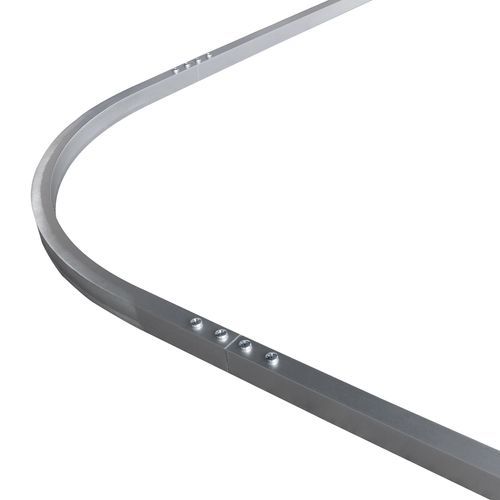 Shower Track - 1600 x 1600 Anodised Aluminium
