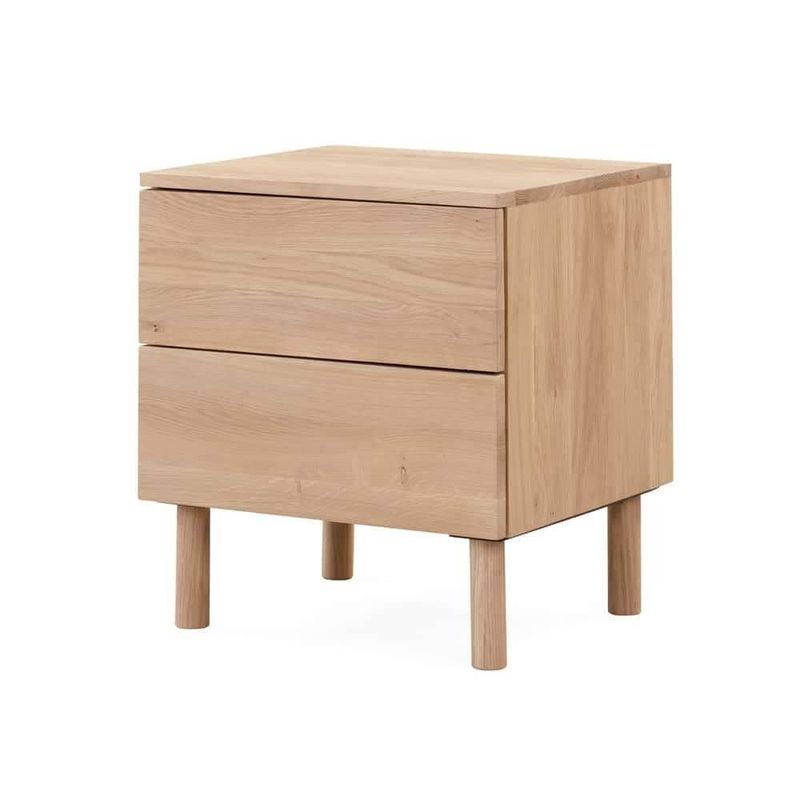 Harmony Bedside Table - Oak