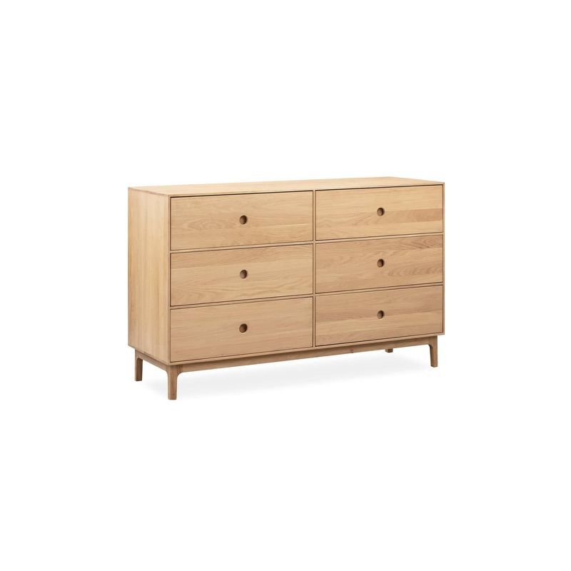 Ambience 6 Drawer Chest - Oak