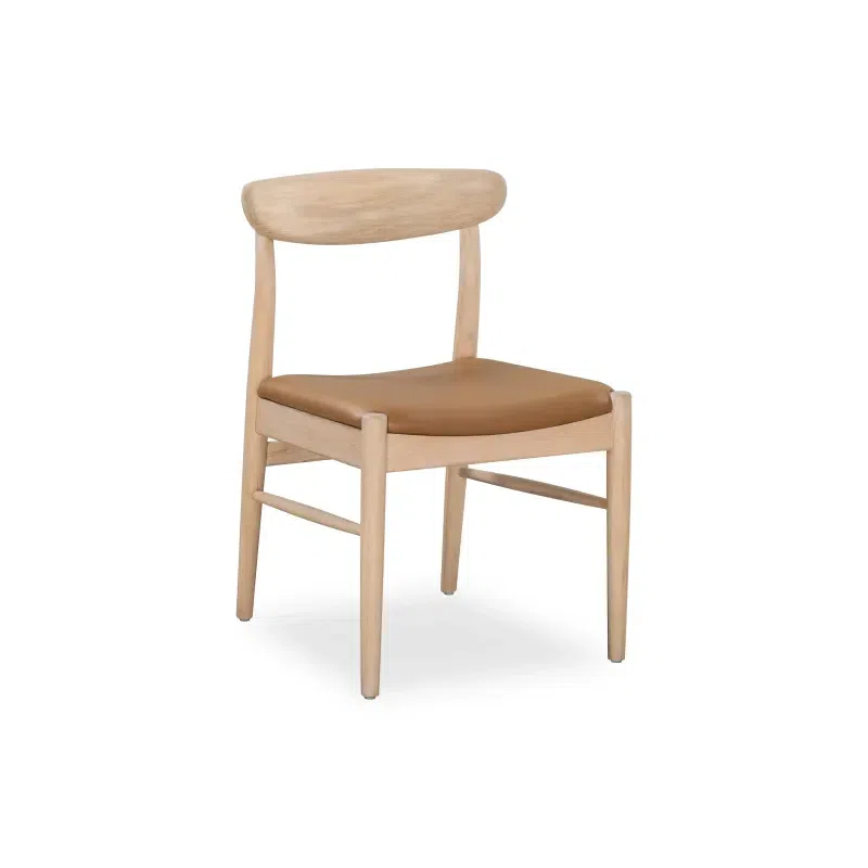 Henri Dining Chair - Oak / Tan Leather