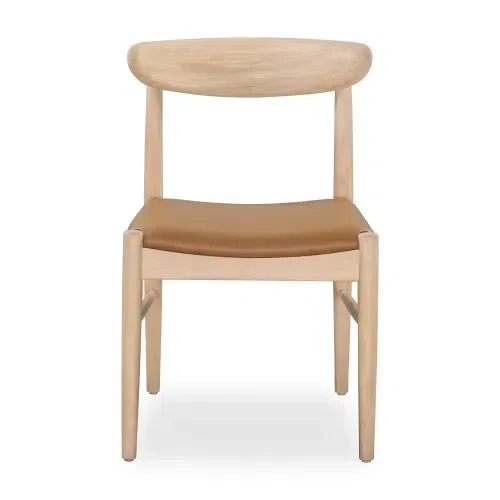 Henri Dining Chair - Oak / Tan Leather