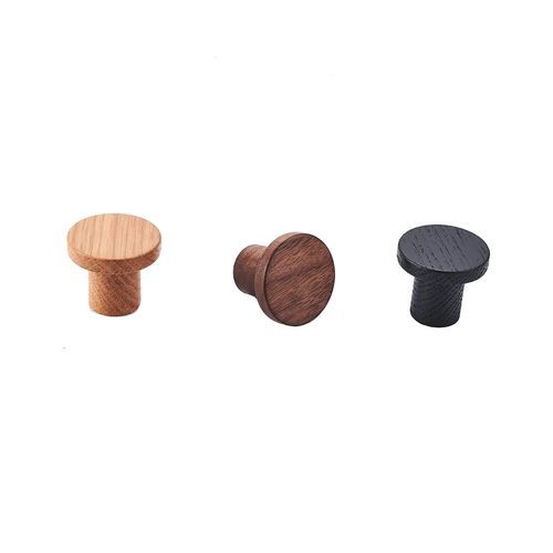 Busselton Round Natural Wood Kitchen Knobs