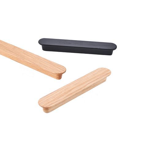 Kitchen timber drawer pull handles tamworth