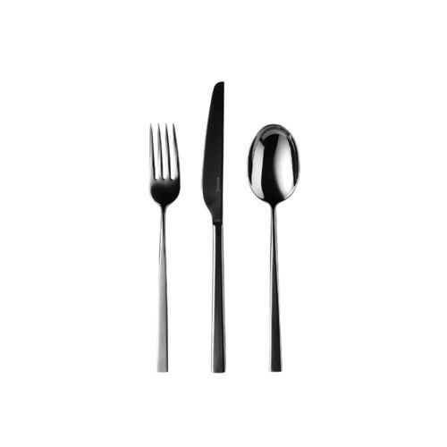 Linea Q PVD Black 58 Piece Cutlery Set