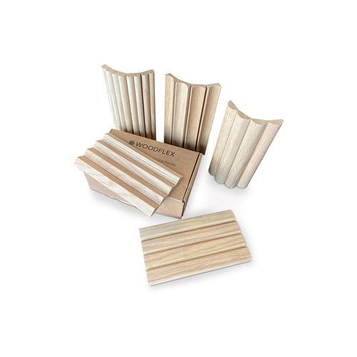 WOODFLEX Flexible Veneer - 5pc Sample Box Set