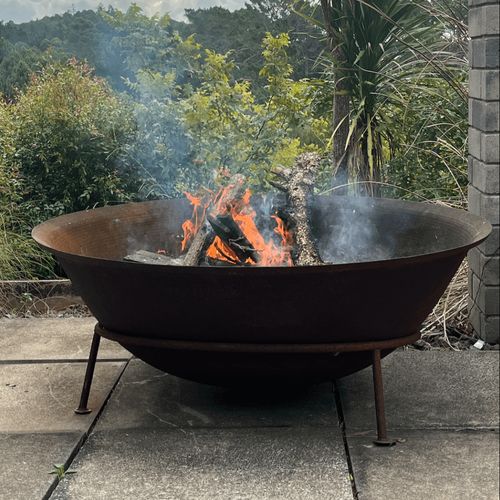 Wok Pan Fire Pit