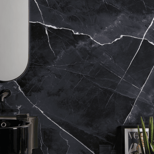 Level Marmi Calacatta Black | Porcelain Panel