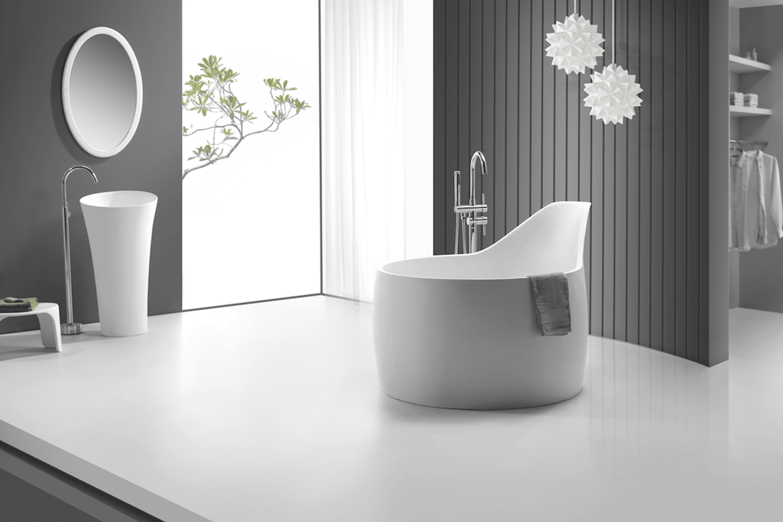 Hugi Japanese Inspired Soak Tub - 1300mm - B070