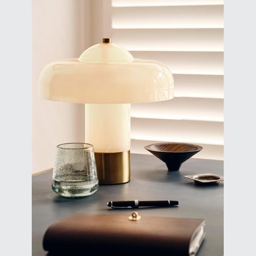 Soho Home | Giovanni Table Lamp | Cream