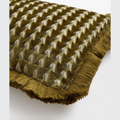 Soho Home | Charis Oblong Cushion | Ochre