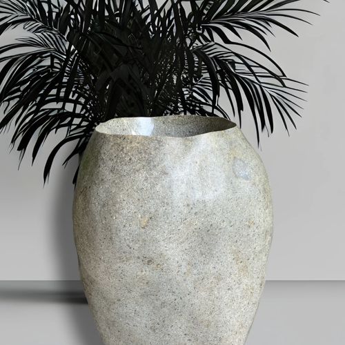 Natural Pedestal Stone Basin