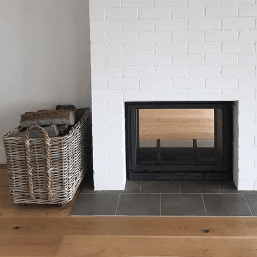 Seguin Multivision 8000 Double Sided Cast Iron Fireplace