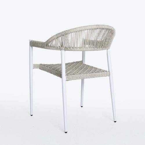 Serena Outdoor Dining Chair - Light Greige