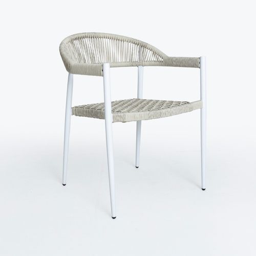Serena Outdoor Dining Chair - Light Greige