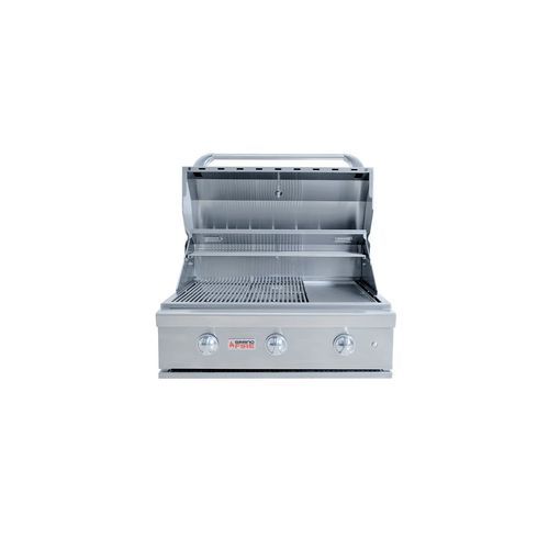 Grandfire Silverline 32" Gas BBQ Head Unit For In-Build
