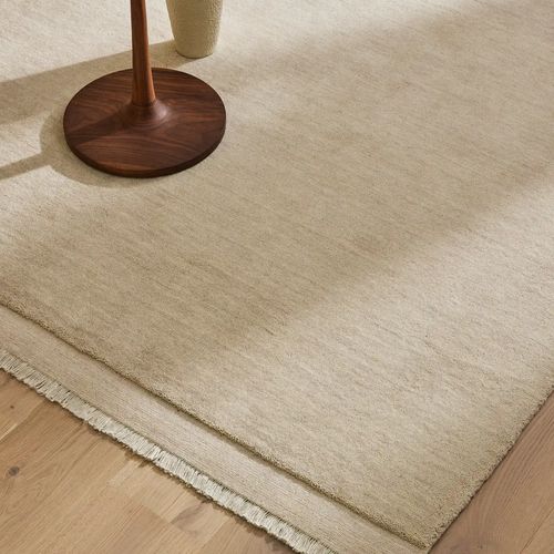Weave Home Silvio Floor Rug - Ecru | NZ  Wool | Two Sizes