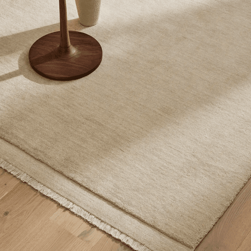 Weave Home Silvio Floor Rug - Ecru | NZ  Wool | Two Sizes
