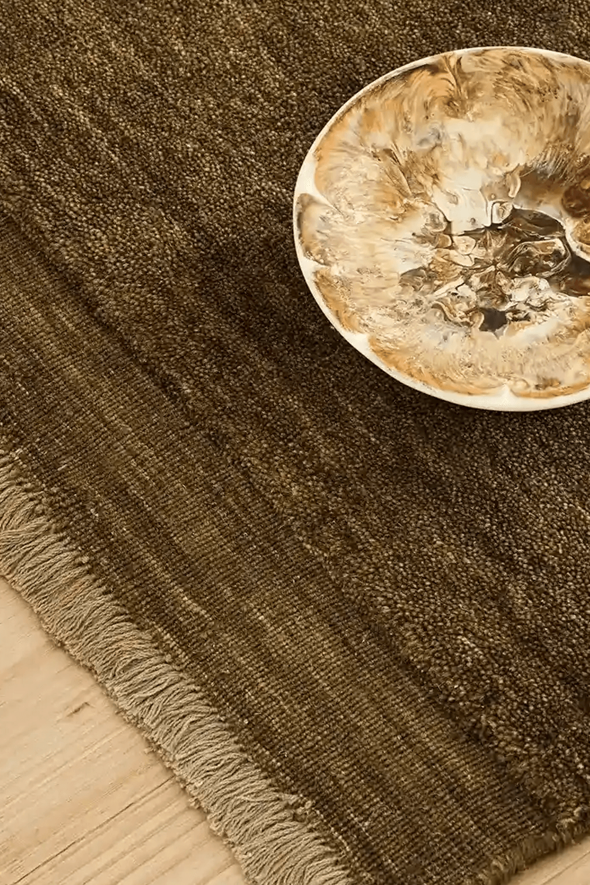 Weave Home Silvio Floor Rug - Oakmoss | NZ Wool | Two Sizes