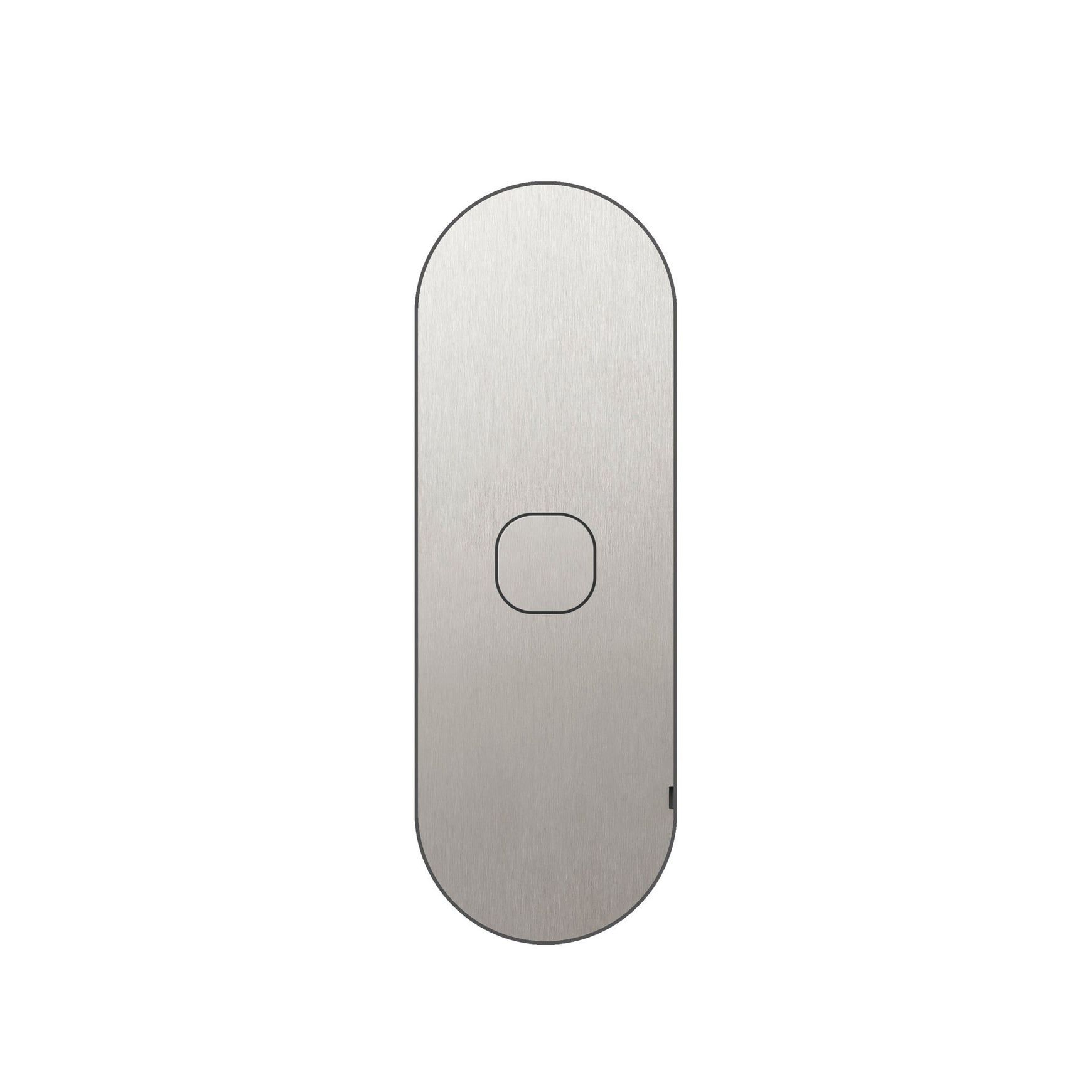 13 Carbon 1 Gang Switch Grid Faceplate