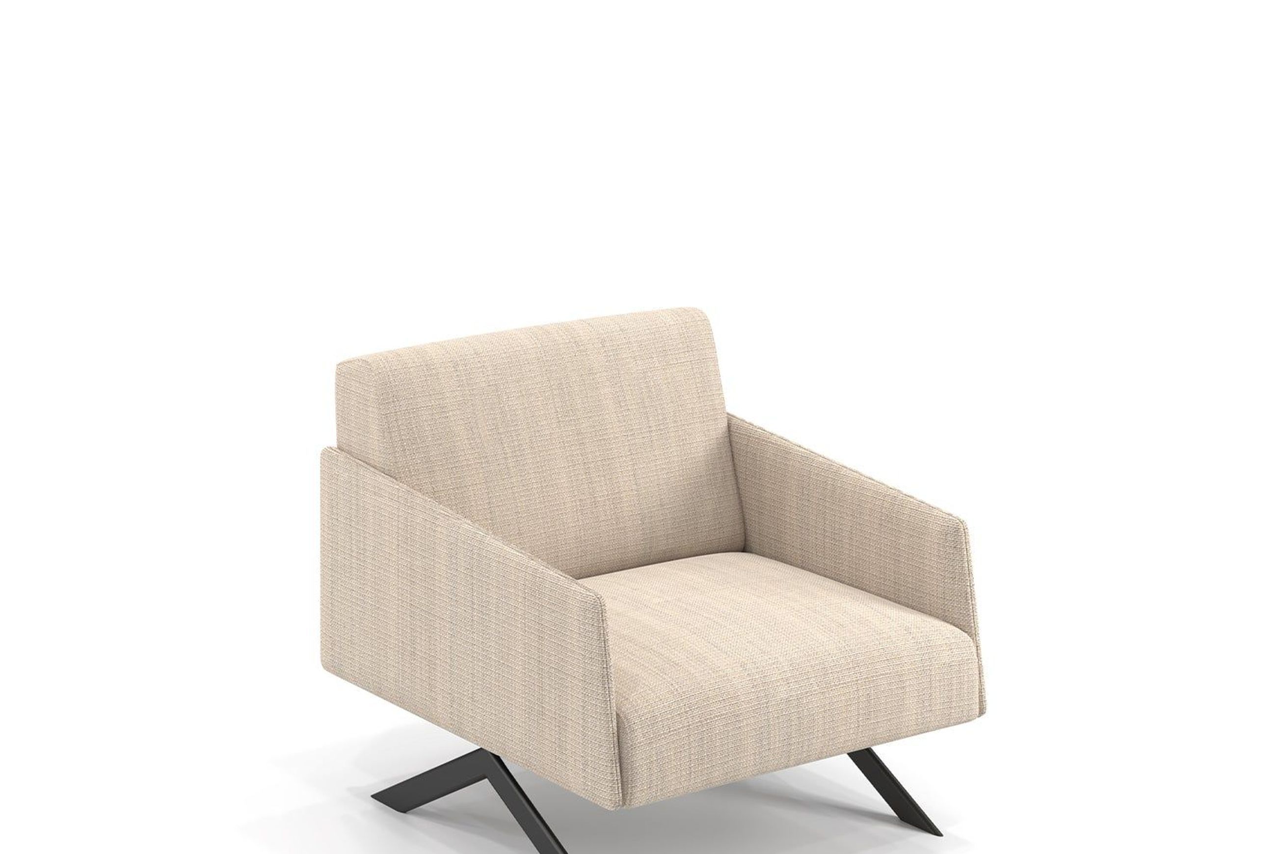 Sistema Legs Armchair - Straight Armrest