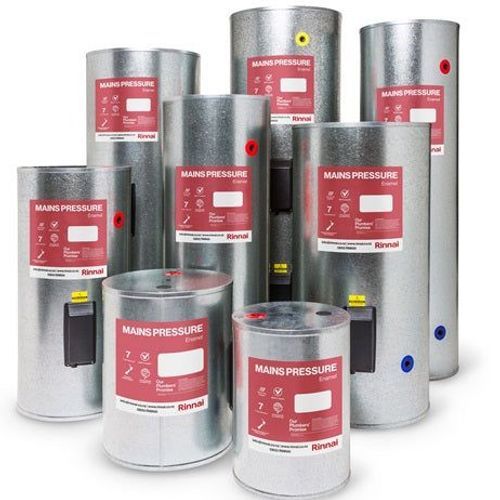 Enamel Mains Pressure Indoor Cylinders