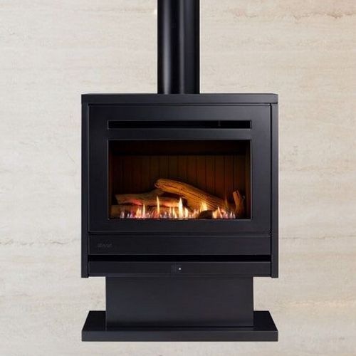 Novo Freestanding Gas Fireplace