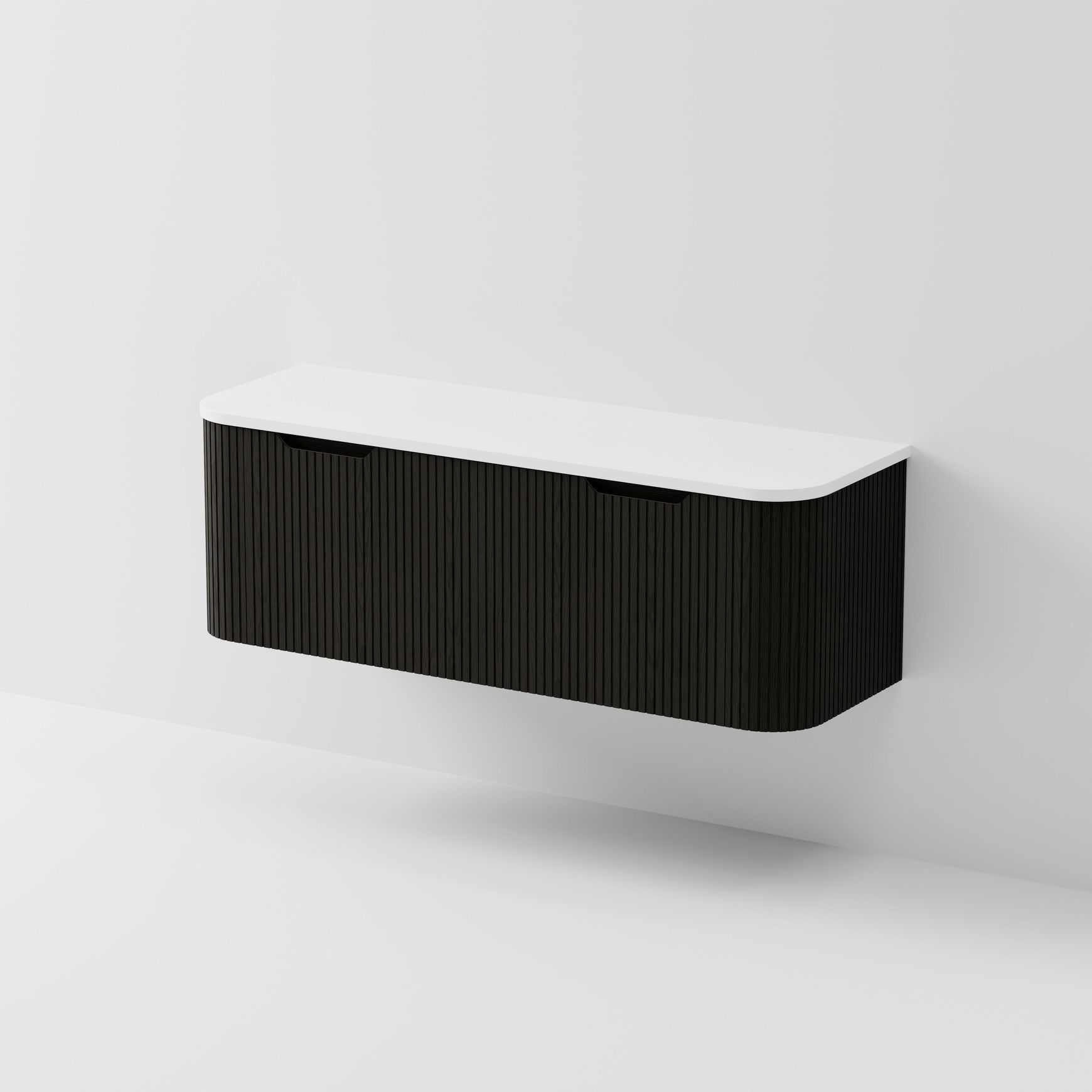 Sora 1500DB Vanity | Concrete Slab Top