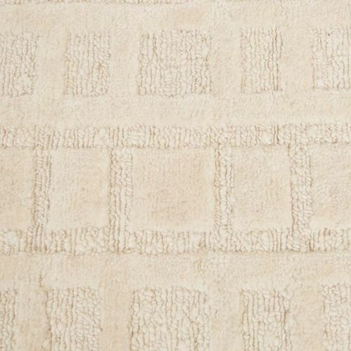 Soren Liv Bower Florentine Rug - White | Wool Blend