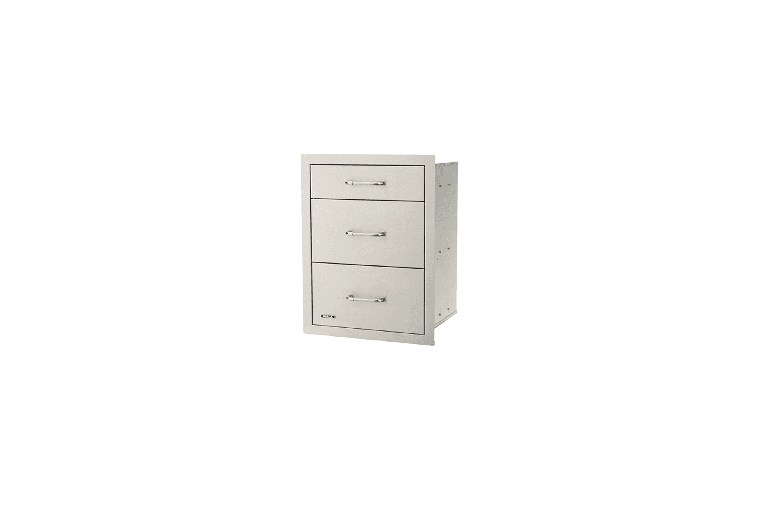 Bull Stainless Steel Triple Drawer System