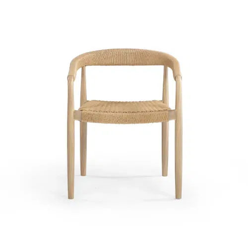 Reynolds Outdoor Dining Chair - Light Acacia