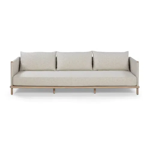 Lonnie Outdoor Three Seater Sofa - Oyster Grey