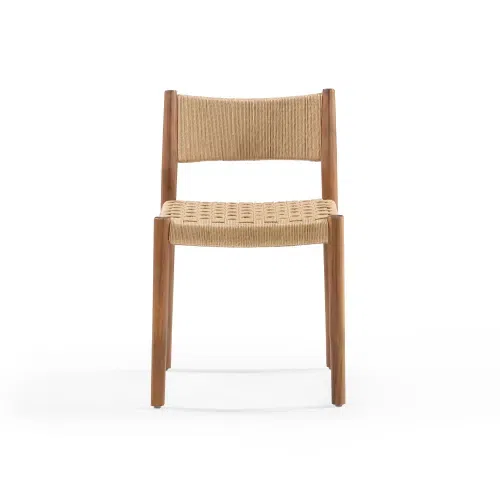 Pedro Outdoor Dining Chair - Deep Acacia
