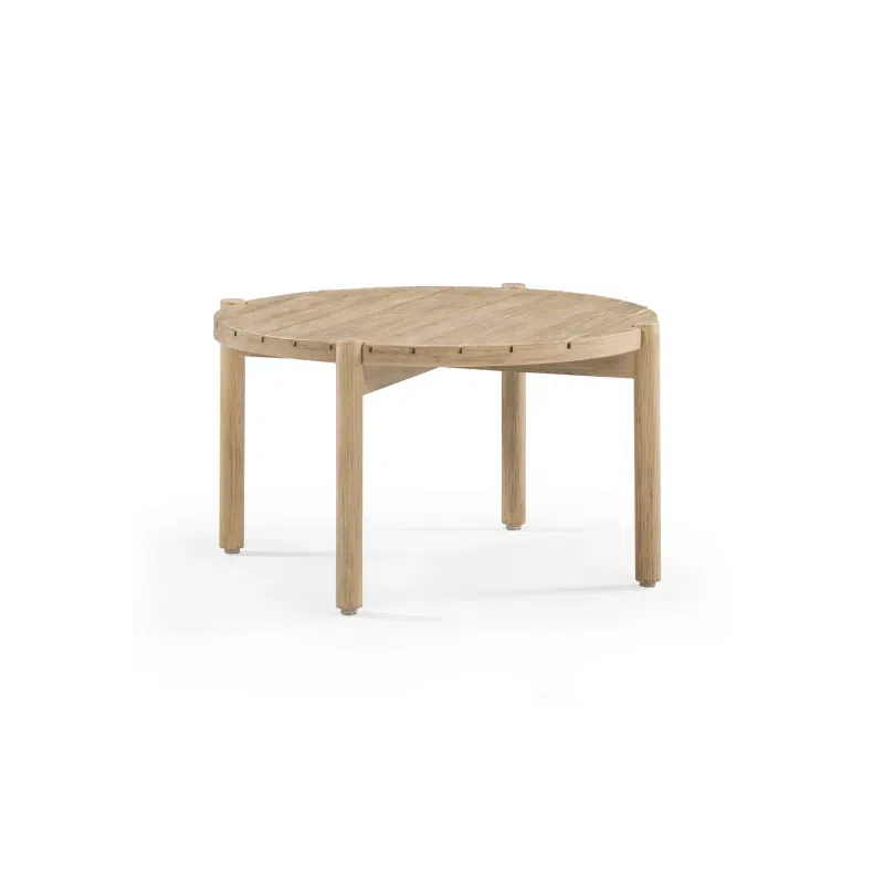 Indra Outdoor Side Table - Light Acacia