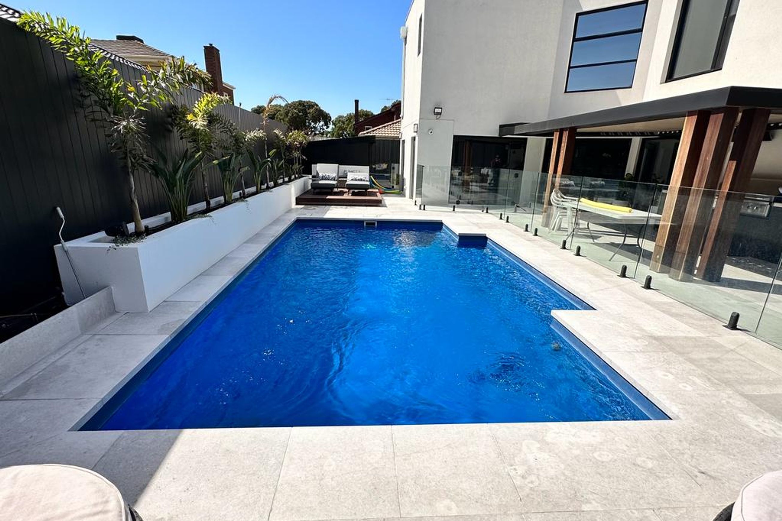Tallin Grey Limestone Pool Coping