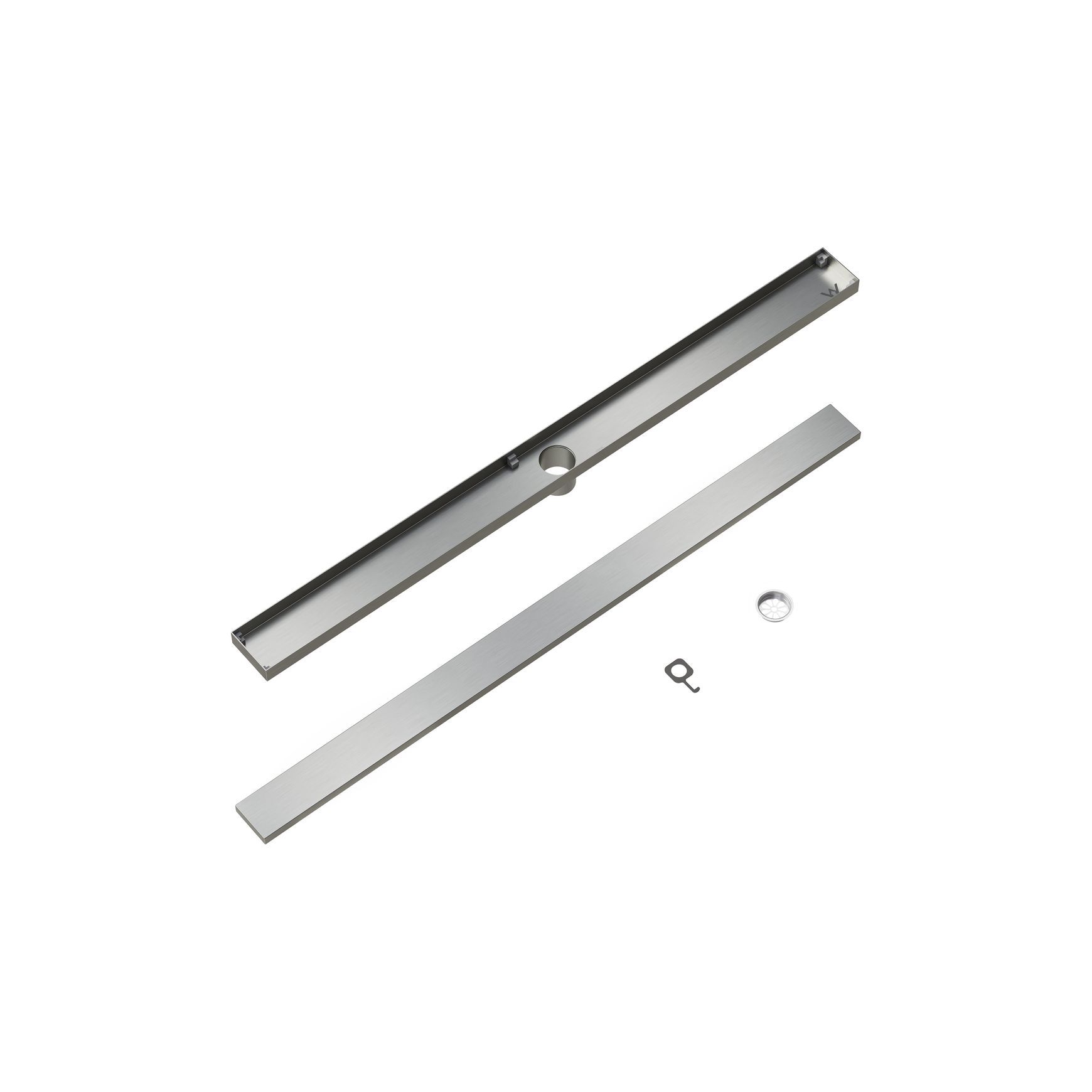 Plumbline 1000mm Tiled Insert Channel Shower Drain