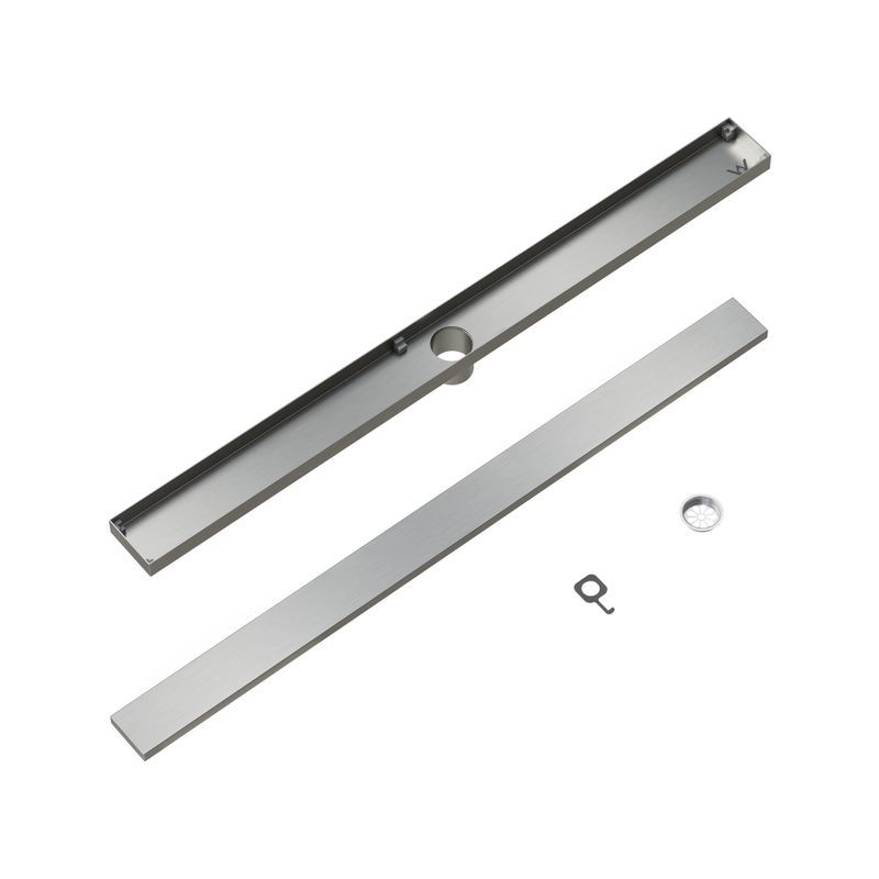Plumbline 900mm Tiled Insert Channel Shower Drain