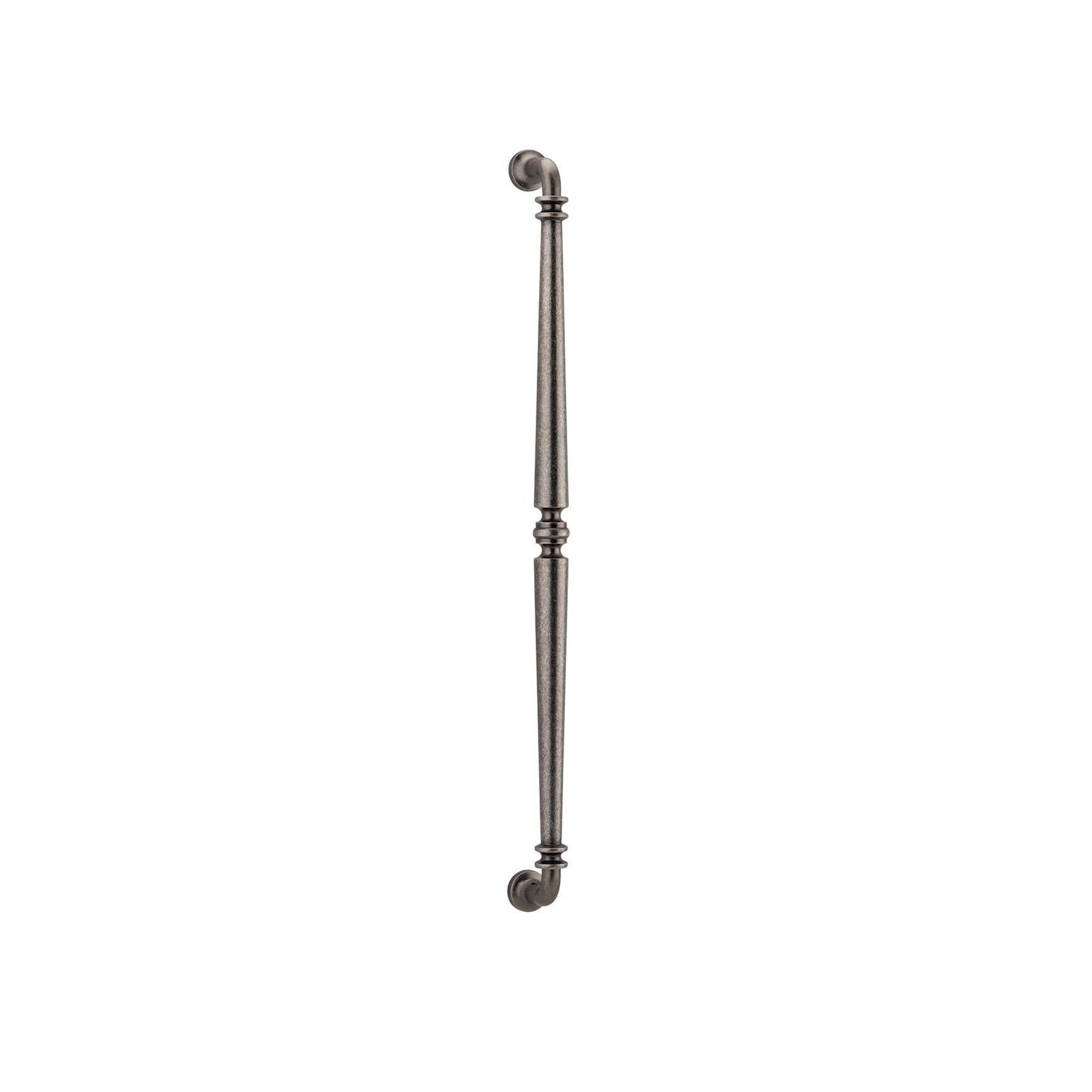 Iver Sarlat Door Pull Handle Distressed Nickel 635mm x 72mm 20056