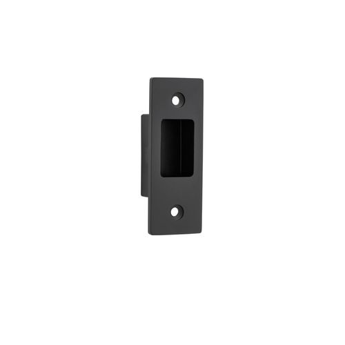 Iver Sliding Door Pull Round Privacy Matt Black 21433 *Pair*