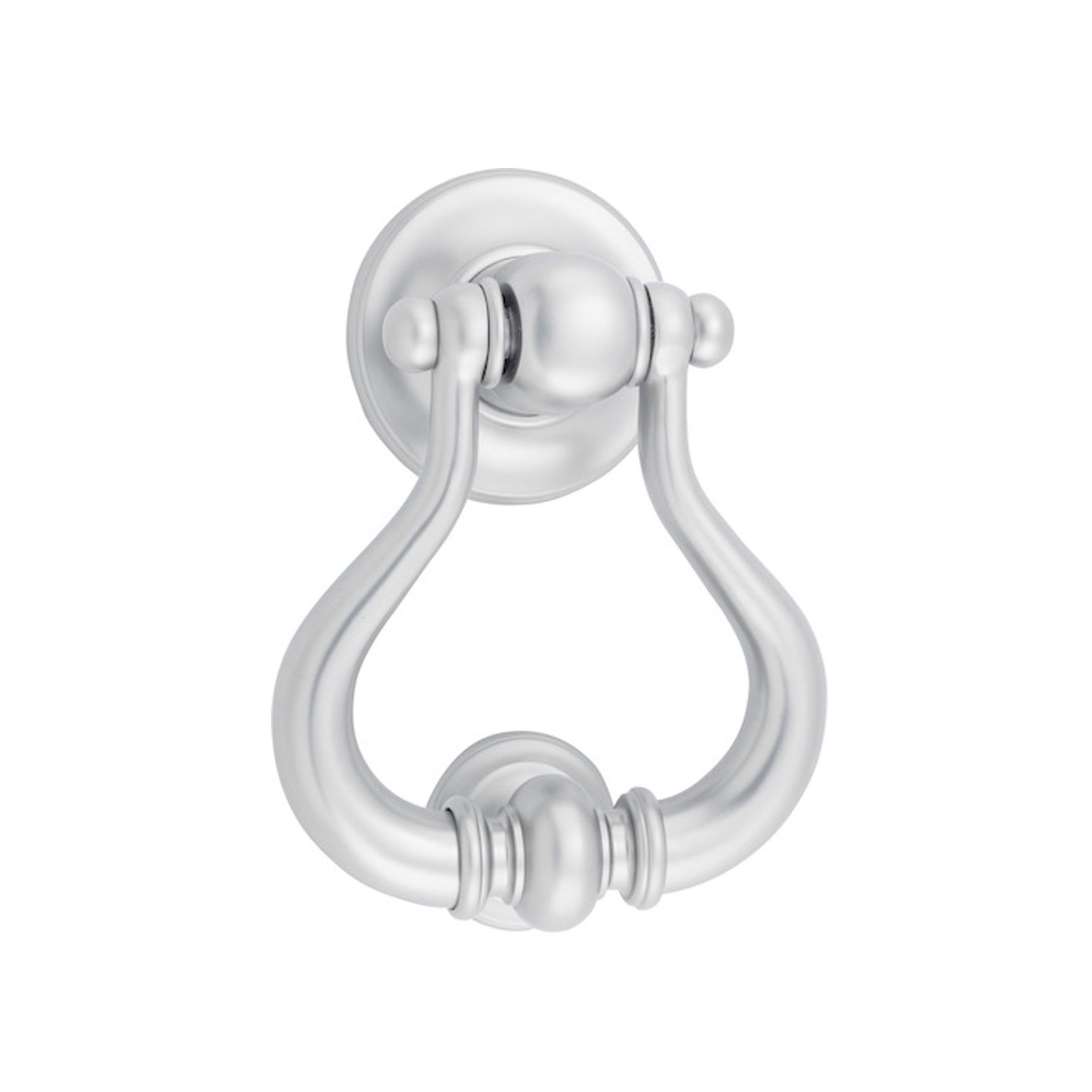 Iver Sarlat Door Knocker Brushed Chrome 137mm x 115mm 9395