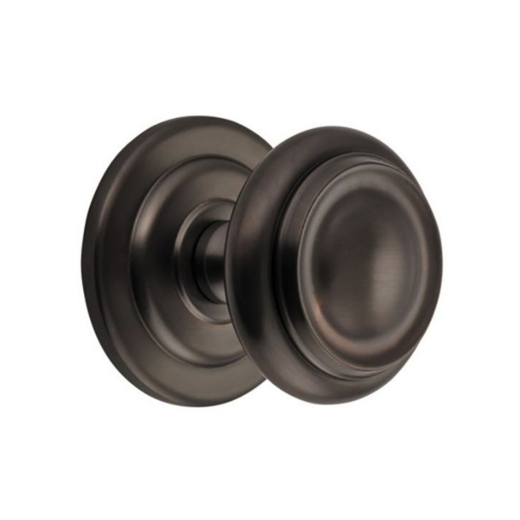 Iver Sarlat Centre Door Knob 107mm x 100mm Signature Brass 9401
