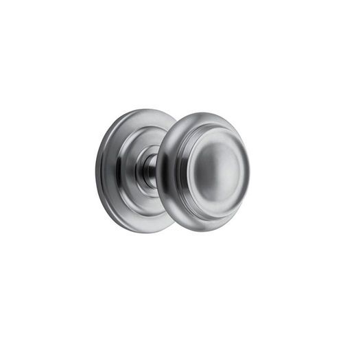 Iver Sarlat Centre Door Knob 107mm x 100mm Brushed Chrome 9405