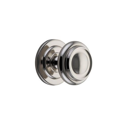 Iver Centre Door Knob Sarlat BP107mm Polished Nickel 9408