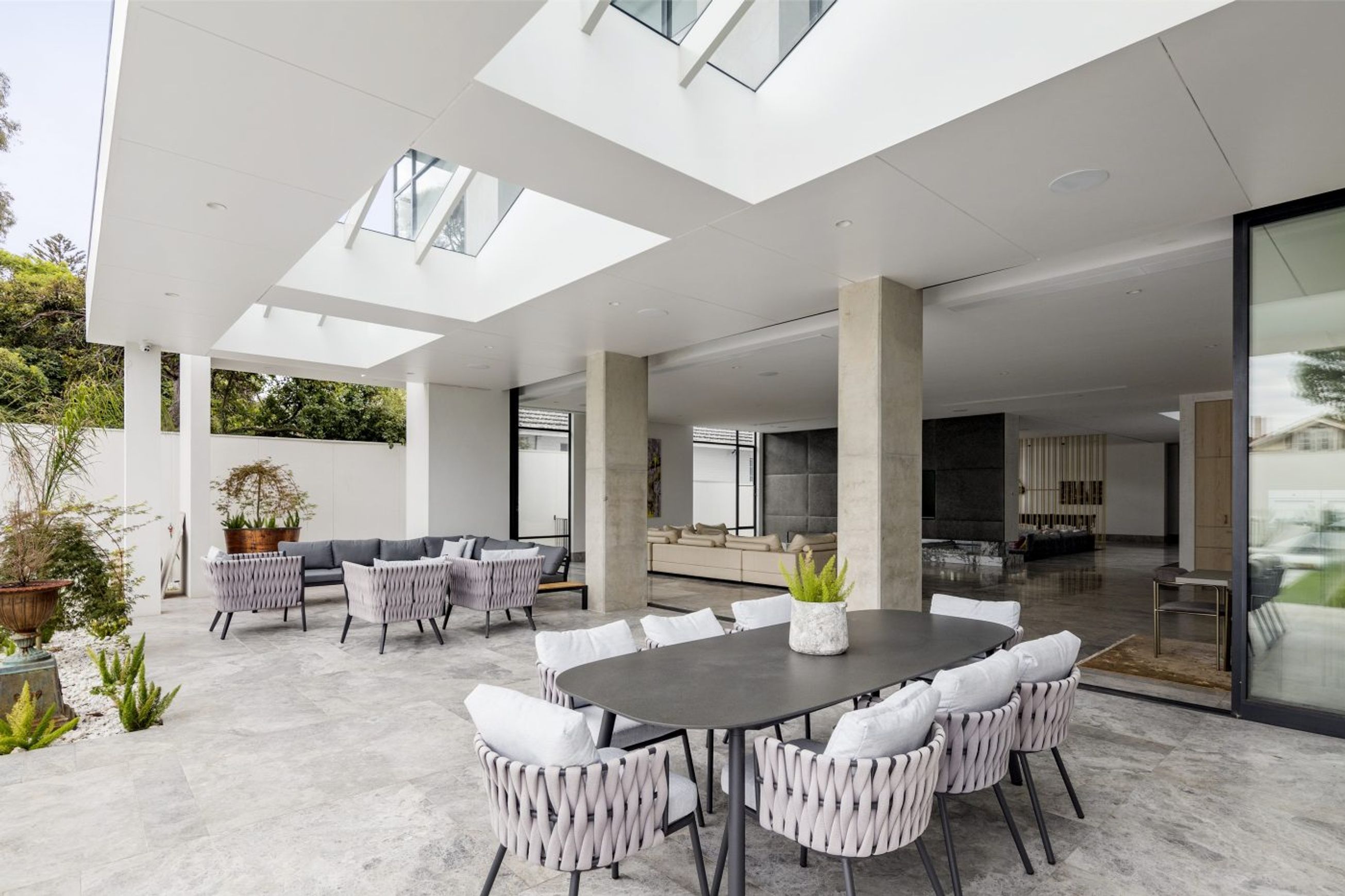 Tundra Grey Honed Limestone Tiles
