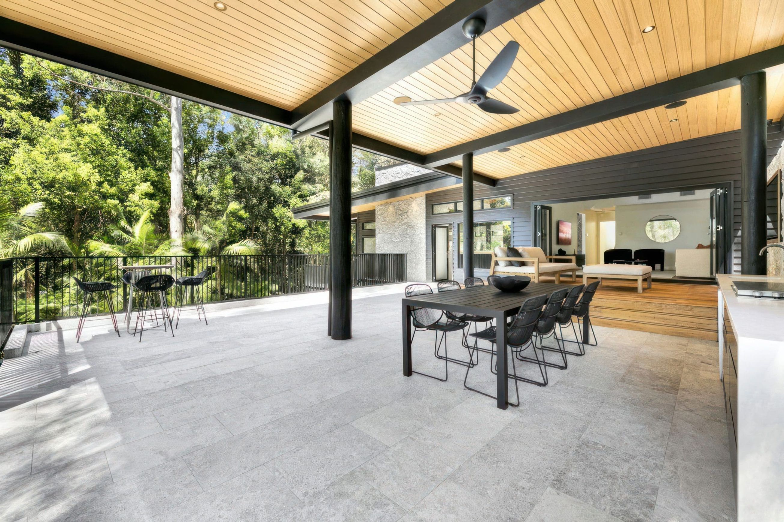 Tundra Light Sandblasted Limestone Tiles