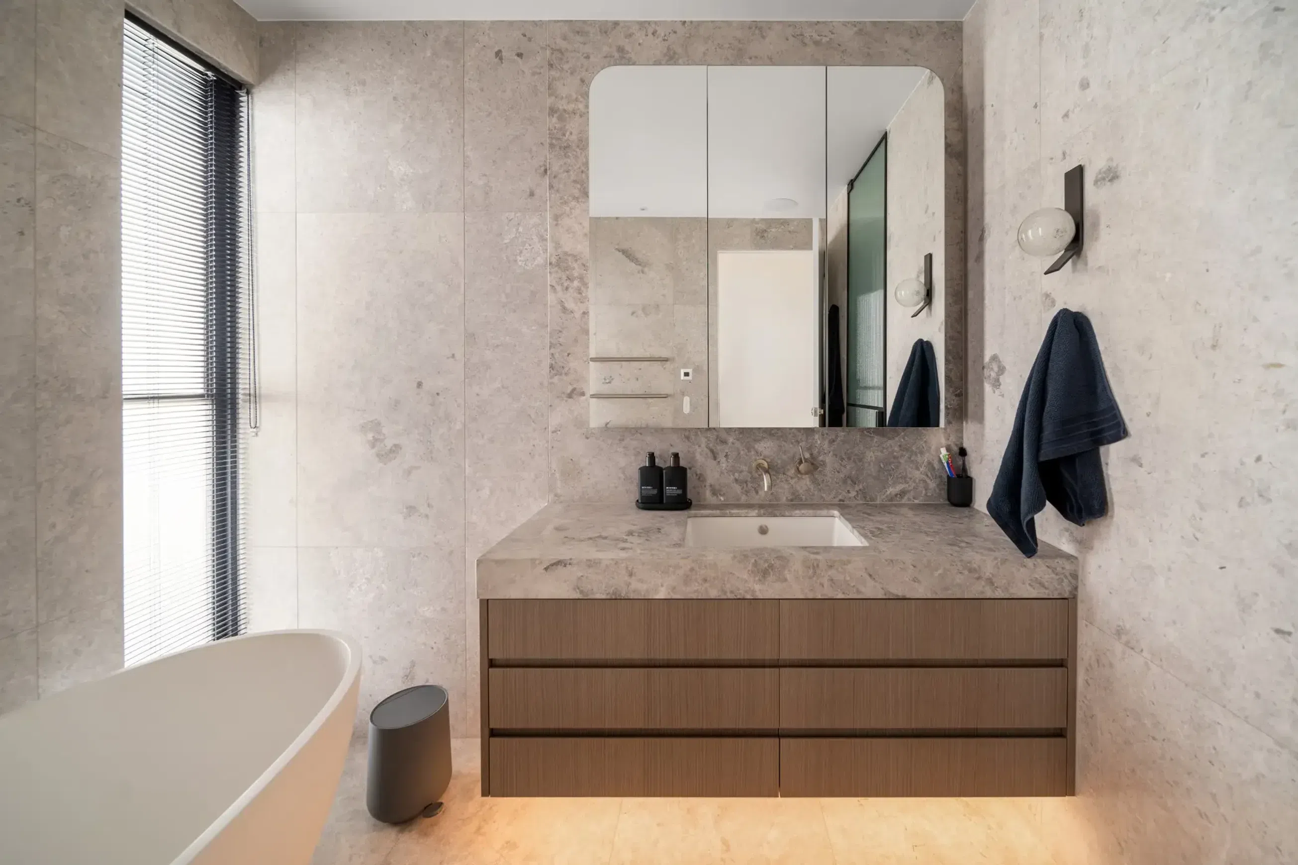 Tundra Light Honed Limestone Tiles