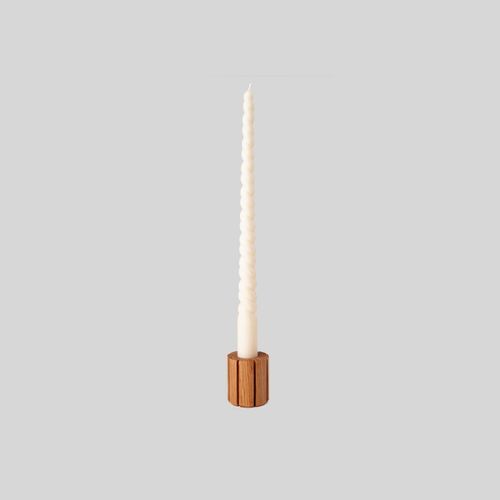Tall Spiral Taper Candle