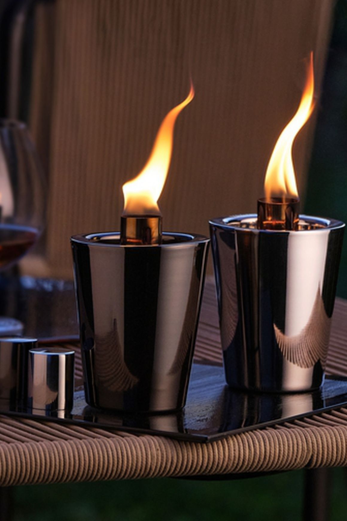Tarcia Table Torch - Black