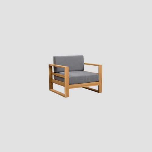 Tasman Teak Single Sofa