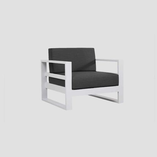Tasman Alu Single Sofa